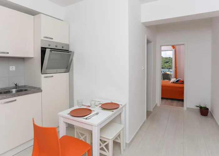 Posta - Comfort One-bedroom With Terrace And Sea View - 6 * Saplunara